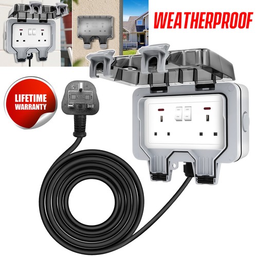 Ip66 waterproof outdoor 13a - outdoor,