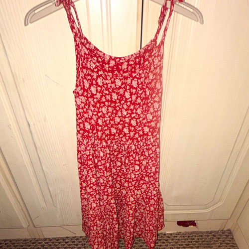 Next girls red white floral - next, &