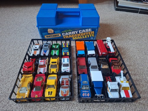 Matchbox carry case including - carry,