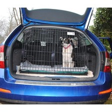 PET WORLD SKODA | Octavia Sloping Car Crate Pet Puppy Dog Travel Cage