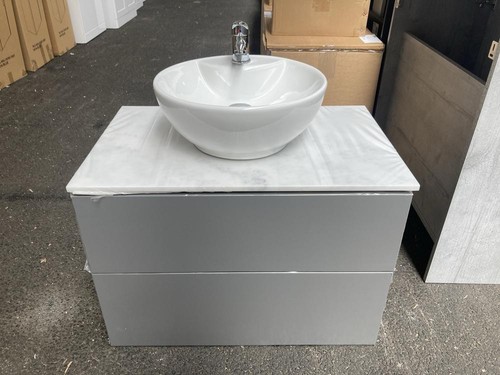 Wall hung drawer counter - drawer, top