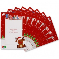 8x Christmas Photo Frames
