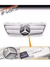 Chrome Silver AMG Style Front Grill Grille for Mercedes-Benz W210 00-02 CL STYLE