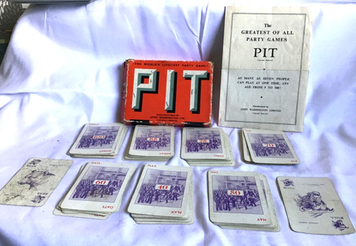 Vintage pit card game john - vintage,