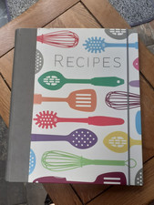 Recipe folder / organiser file for your own recipes by Paperchase