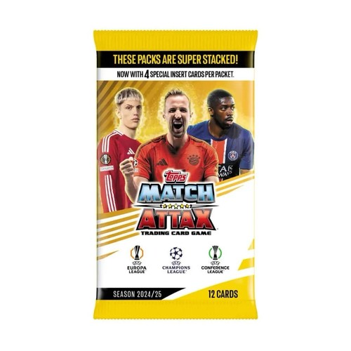 Topps match attax single - match, pack