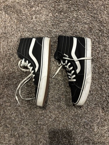 Vans black and - and, white
