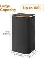 Brand New Black 100L Bamboo