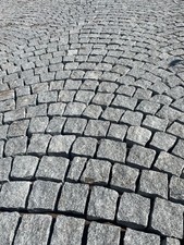granite cobble setts