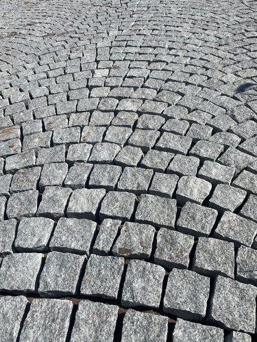 Granite cobble setts - cobble,