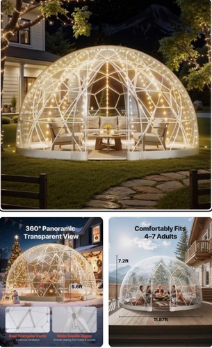 Vevor 12ft garden bubble - vevor, tent
