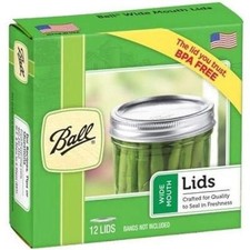 Ball WM Lids 12 Pack