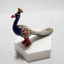 5" Handmade Metal Peacock