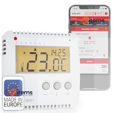 Elektrobock WLAN Thermostat, White, Klein