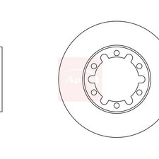 APEC Brake Disc DSK2100