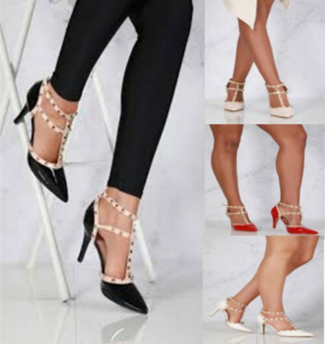 Ladies studded strappy - studded,