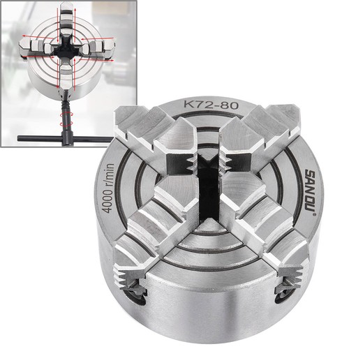 K72 4jaw independent - k72-80,