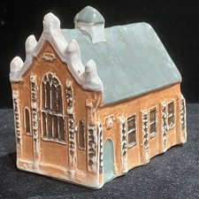 FEOFFMENT SCHOOL Mudlen End ULTRA RARE Studio Pottery Miniature Cottages Houses