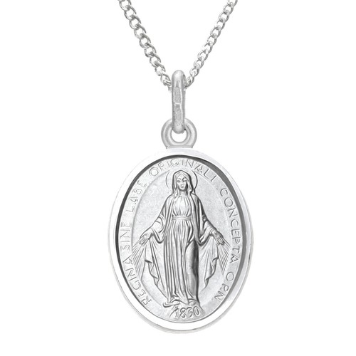 Sterling silver miraculous - silver,