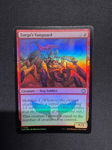 Zurgo vanguard foil magic - vanguard,