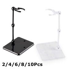 2- 10Pcs Action Figure Display Base Stand Holder fit for Gundam Robot Model Toy