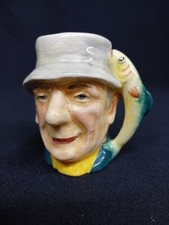 Lancashire Sandland Character Jug 'Fisherman'. 3" Tall.
