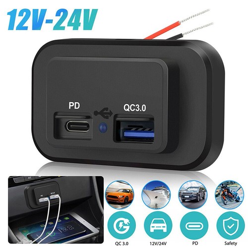 Usb car charger socket - 2,