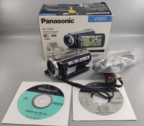 Panasonic v520 camcorder - panasonic, hc-v520