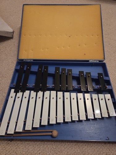 Vintage glockenspiel xylophone - vintage,
