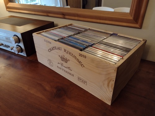Storage box wooden wine - storage,