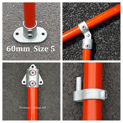 Pipe clamp fittings 60mm size - 60mm,