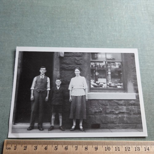 Vintage postcard small - a, shop