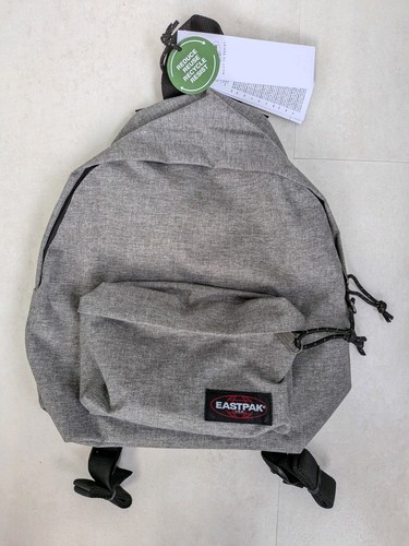 Eastpak grey small rucksack - eastpak,