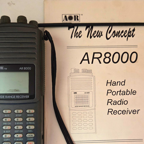 Aor ar8000 handheld hand - aor,