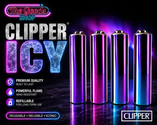 Clipper icy rainbow - clipper, chrome