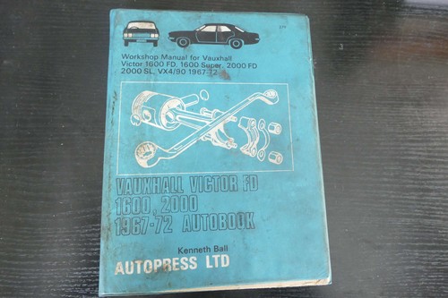 Vauxhall victor 1600fd 1600 - vauxhall,