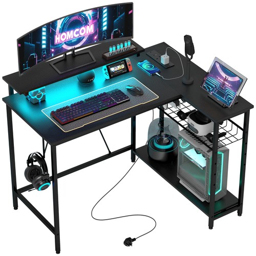 Homcom shaped desk - homcom,