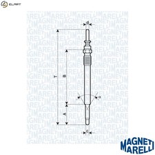 4x GLOW PLUG 062900009304 FOR