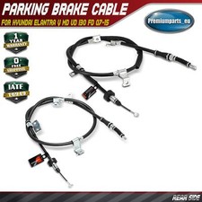 2x Handbrake Cable Rear Left