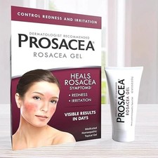 Prosacea GEL Rosacea Treatment Homeopathic Gel Sulphur .75 oz ( 3 pack )
