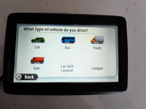 Tomtom truck satnav - ., updated