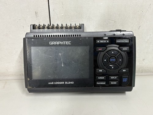 Graphtec midi logger gl240 - graphtec,