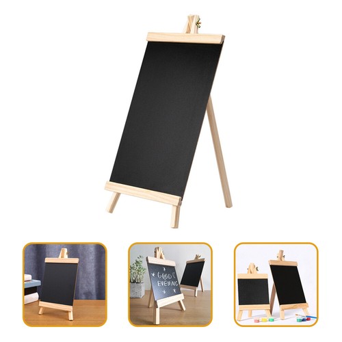 Freestanding wooden chalkboard - wooden,