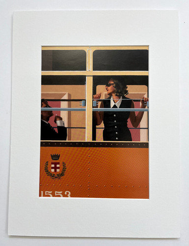 Jack vettriano mounted - mounted,