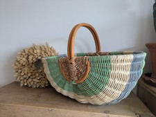 Large Woven Wicker Shopping