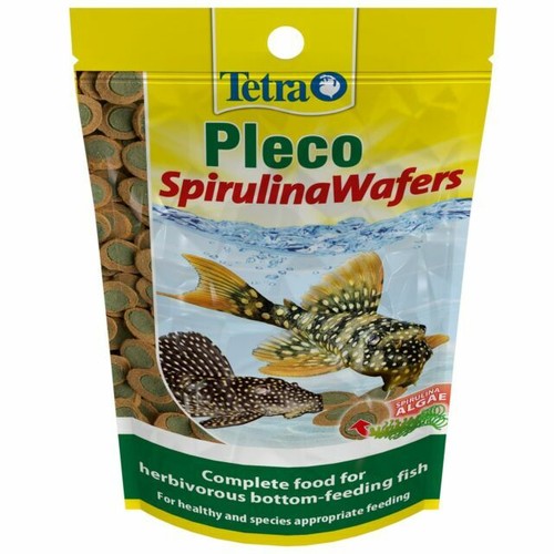 Tetra pleco spirulina wafers - tetra,