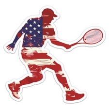 Patriotic American Flag Tennis