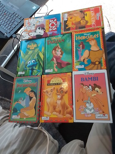 Disney ladybird books - disney,