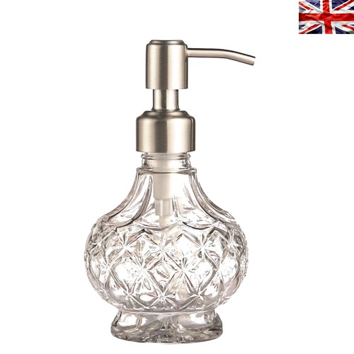 Glass soap dispenser with - glass,