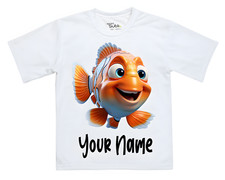 Clown Fish T Shirt Kids, Cute